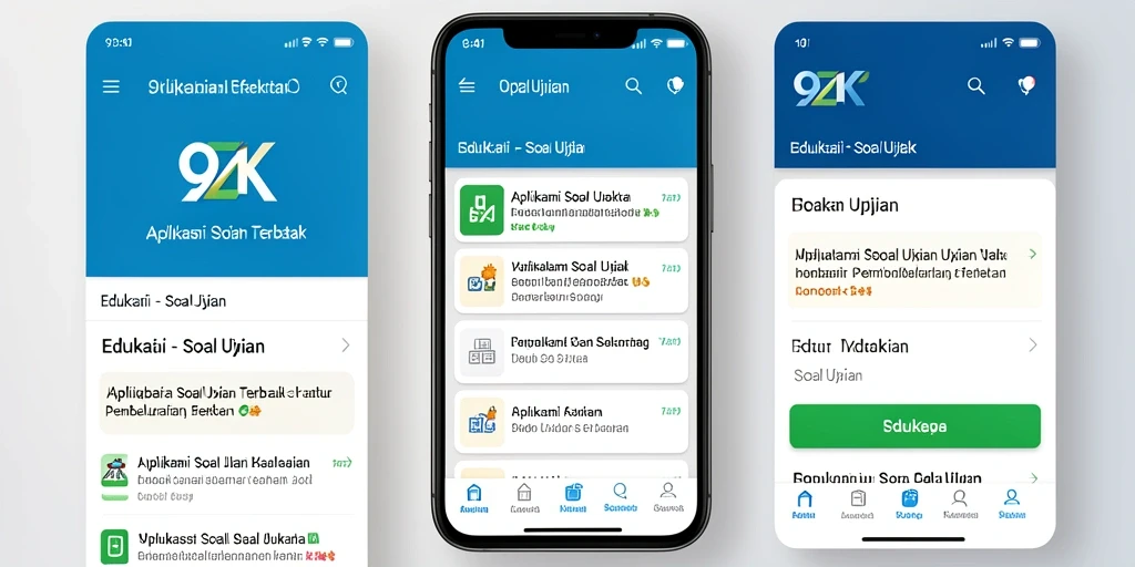 Tampilan antarmuka aplikasi 9ZK yang intuitif dan interaktif.