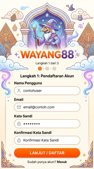 Panduan Registrasi Akun Baru di Wayang88