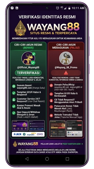 Kanal Resmi Wayang88 untuk Pengguna Android Indonesia